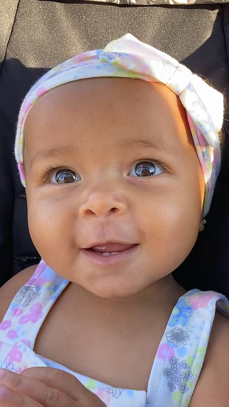 Kailynn joined the competition — help win amazing prizes! cheek, chin, eye, eyebrow, eyelash, face, facial_expression, happy, hat, head, iris, lip, mouth, nose, person, photograph, pink, purple, skin, smile