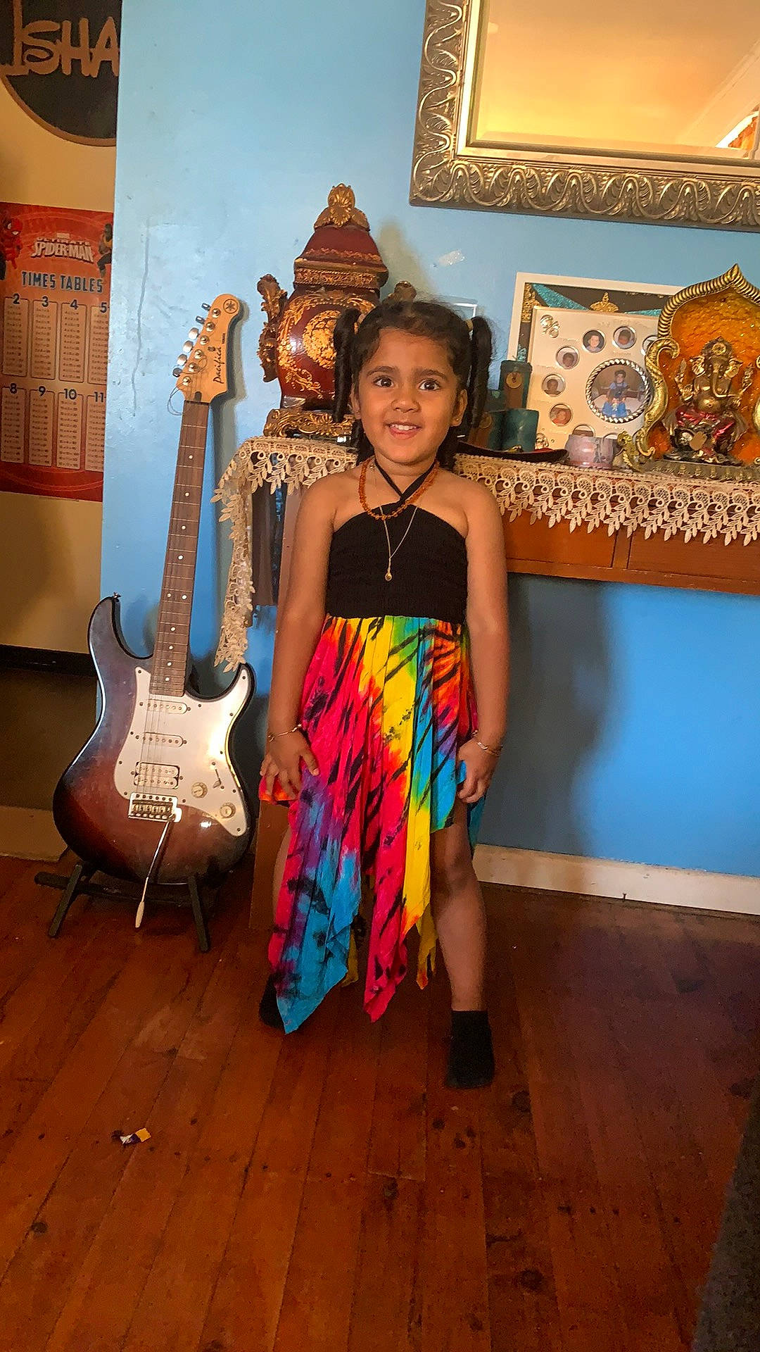 Ishaani joined the competition — help win amazing prizes! acoustic_guitar, art, artist, event, fashion_design, flooring, folk_instrument, guitar, guitar_accessory, happy, joy, music, musical_instrument, musician, person, picture_frame, plucked_string_instruments, smile, string_instrument, string_instrument_accessory