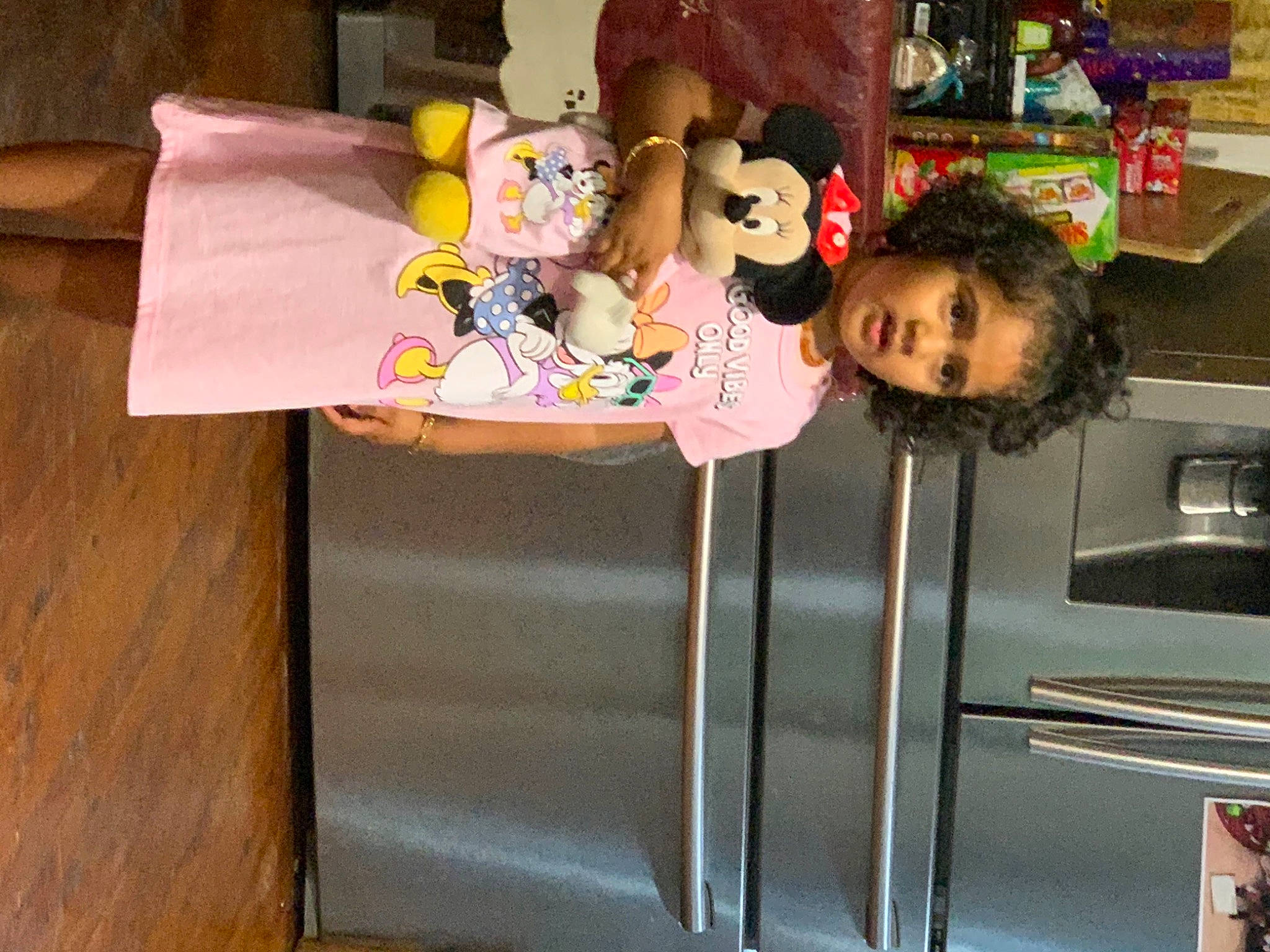 Ishaani is registered to the contest to win money with this photo: baby_products, baby_toys, bookcase, child, doll, door, drawer, hardwood, house, person, plush, room, shelf, shelving, stuffed_toy, toy, wood