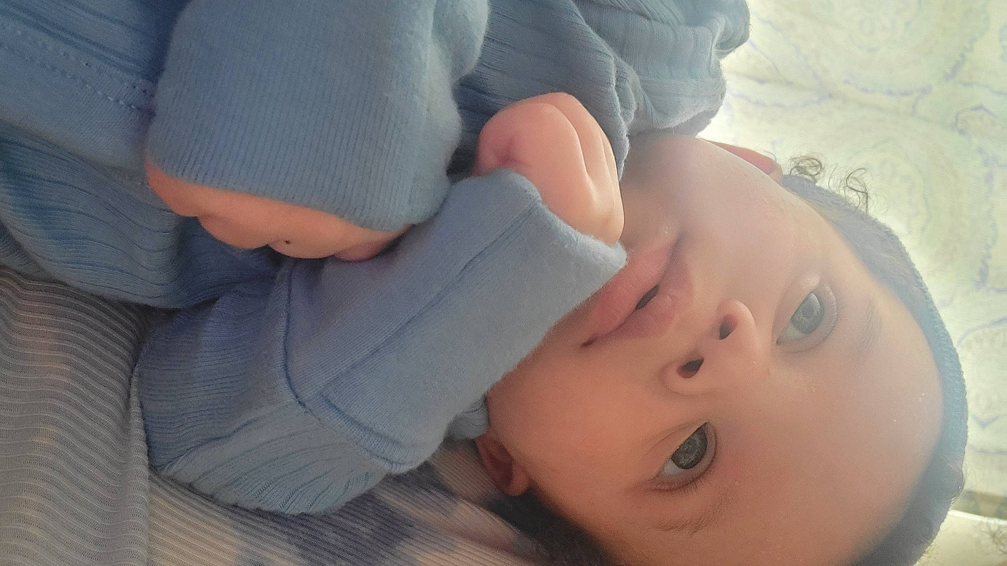 Ayden joined the competition — help win amazing prizes! baby, baby_toddler_clothing, cheek, child, comfort, elbow, eyelash, finger, gesture, headgear, human_body, human_leg, nap, nose, pattern, person, portrait_photography, skin, sleep, sleeve