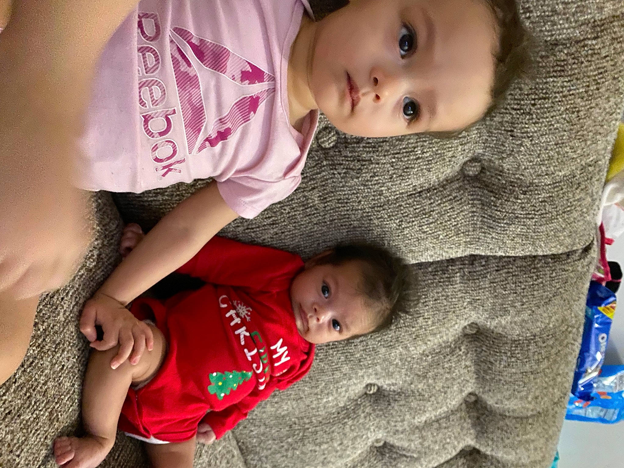 Adelyn is registered to the contest to win money with this photo: baby, baby_toddler_clothing, black, cheek, chin, eye, facial_expression, happy, human, lip, mouth, nose, organ, person, photograph, product, skin, sleeve, smile, textile