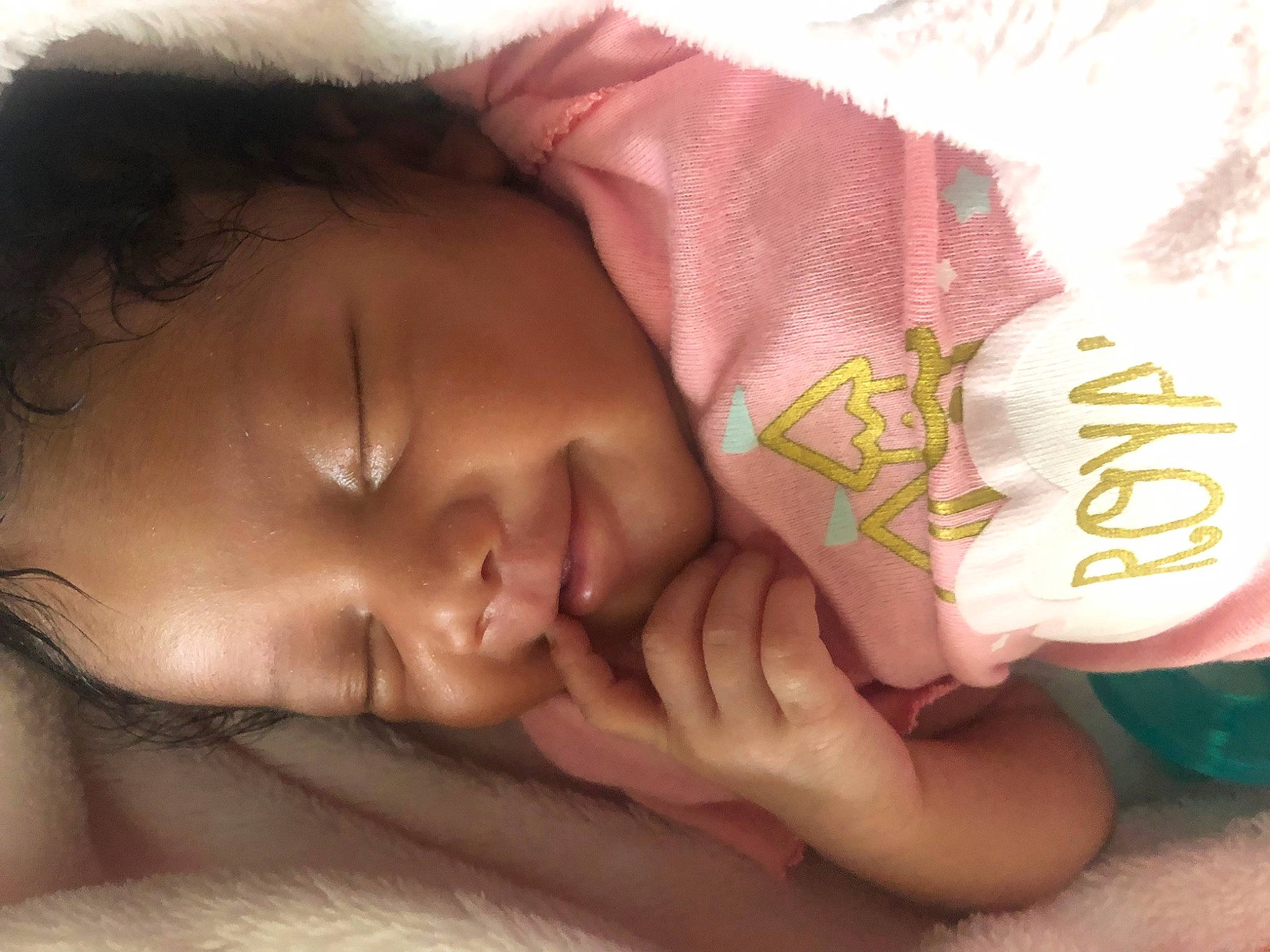 Kahlani joined the competition — help win amazing prizes! baby, bedtime, cheek, child, comfort, eyelash, finger, flesh, gesture, happy, linens, lip, nail, nap, nose, person, portrait_photography, skin, smile, thumb