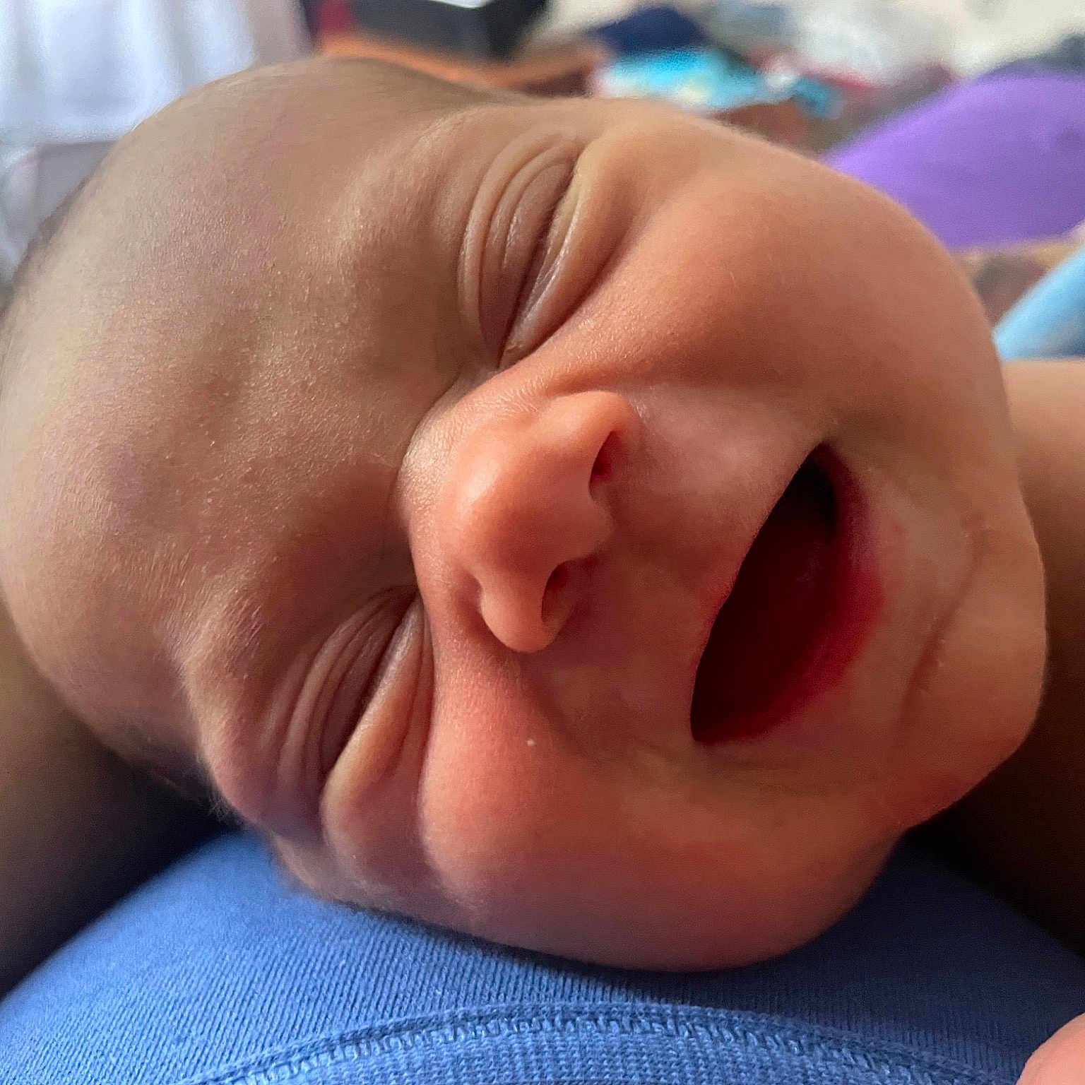 Mylee is registered to the contest to win money with this photo: baby, blue, cheek, chin, comfort, eyebrow, eyelash, face, finger, forehead, gesture, happy, iris, lip, mouth, neck, nose, skin, smile, toddler
