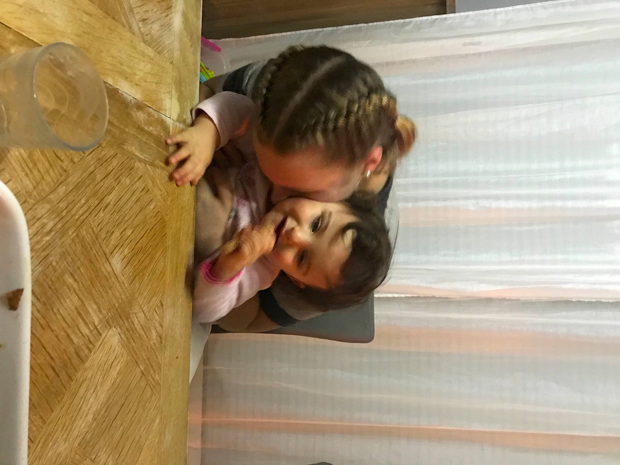 Alyx participe au concours pour gagner de l'argent avec cette photo : child, comfort, elbow, flooring, fun, gesture, happy, hardwood, joy, leisure, pattern, person, plywood, room, toddler, tree, varnish, visual_arts, wood, wood_flooring