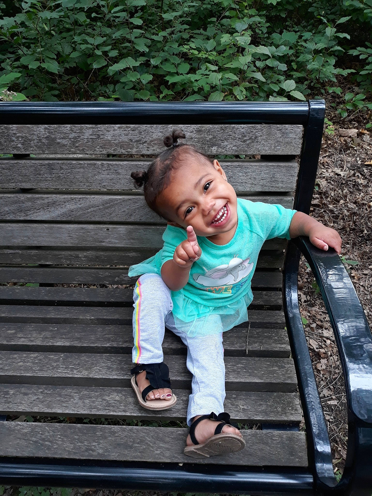 Jazlynn is registered to the contest to win money with this photo: baby, child, fun, happy, joy, leisure, people, person, photography, portrait_photography, sitting, smile, toddler, tree, vacation