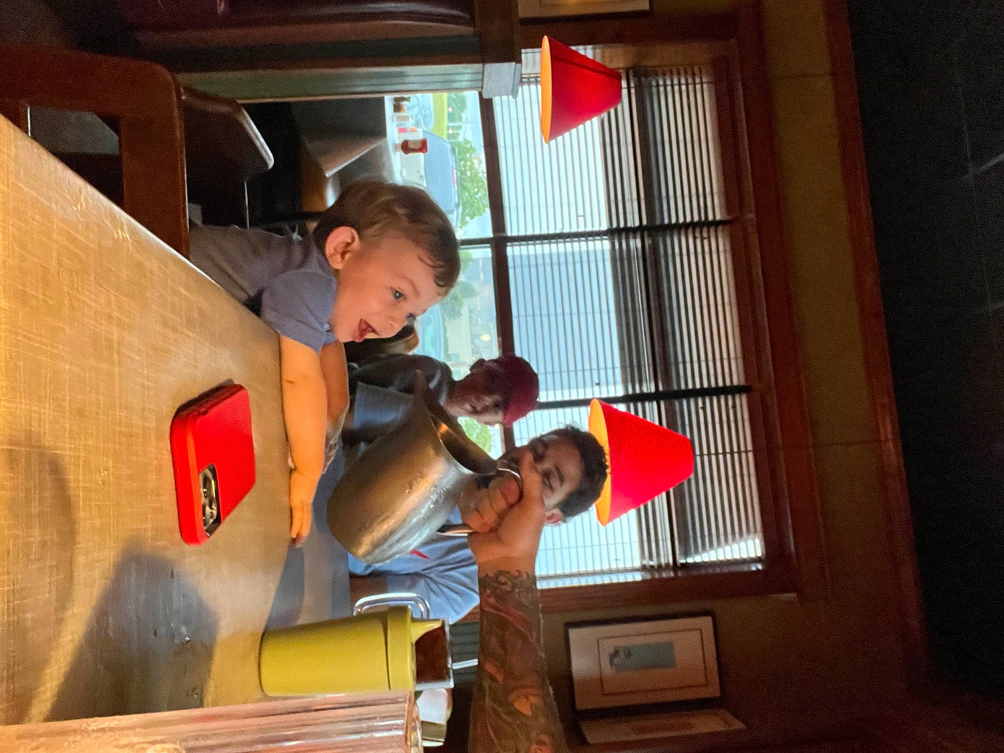 Axel joined the competition — help win amazing prizes! child, fun, hardwood, hat, leisure, person, recreation, room, t_shirt, toddler, travel, window, wood