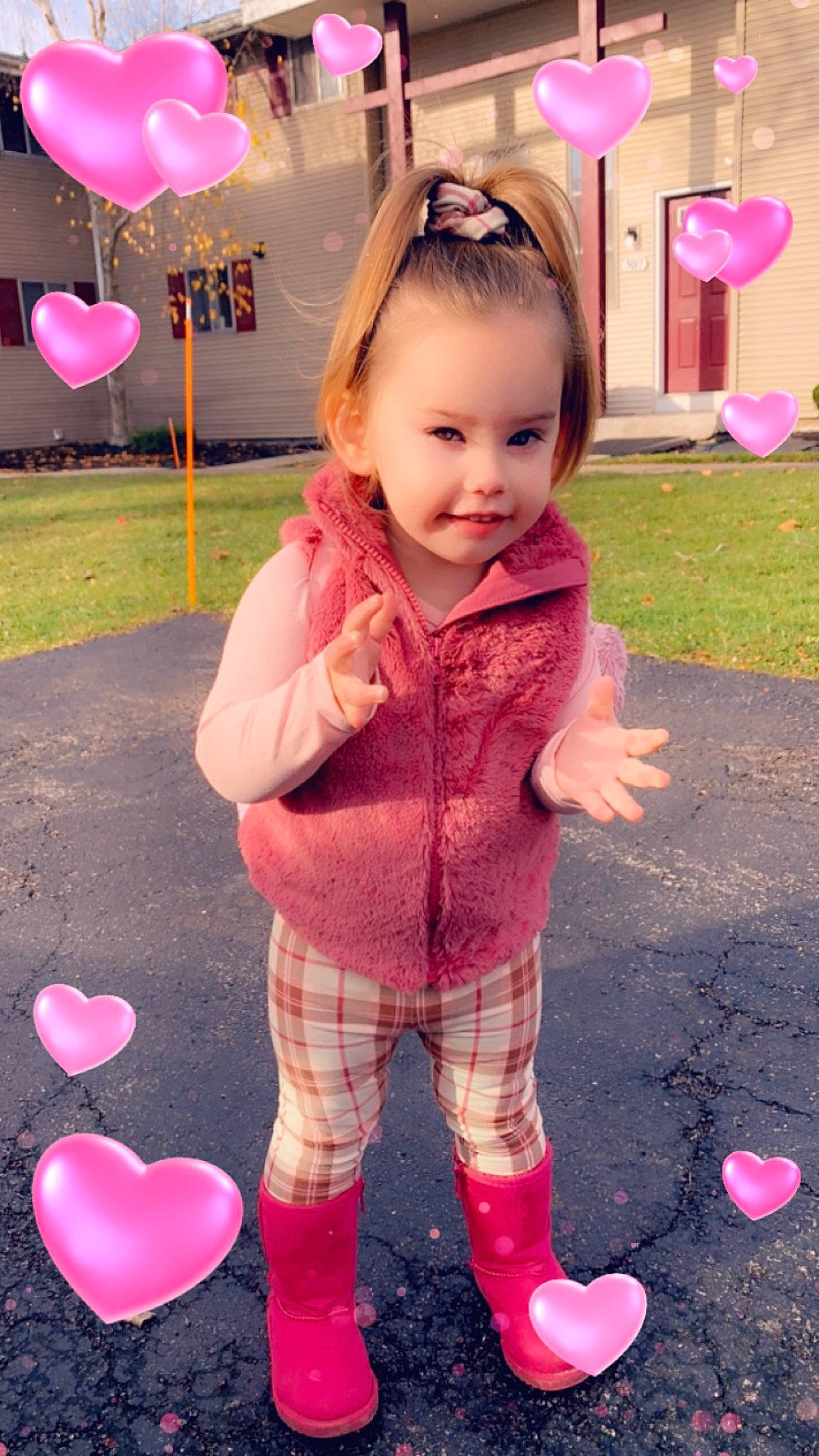 Evelyn joined the competition — help win amazing prizes! baby_toddler_clothing, balloon, beauty, child, fun, grass, green, happy, joy, light, magenta, organ, party_supply, person, photograph, pink, product, purple, red, smile