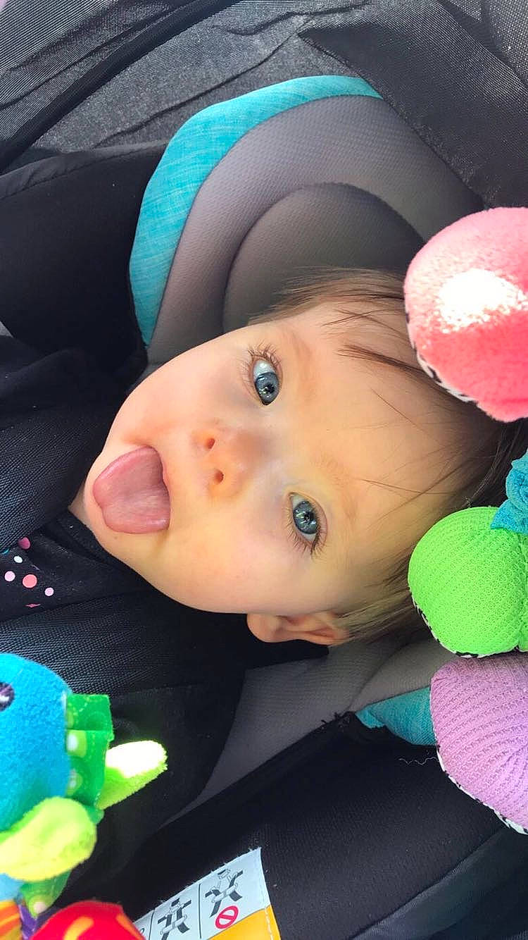 Joyce is registered to the contest to win money with this photo: baby, baby_products, beauty, cheek, child, ear, eye, face, head, headgear, lip, mouth, nose, person, photography, pink, play, skin, toddler