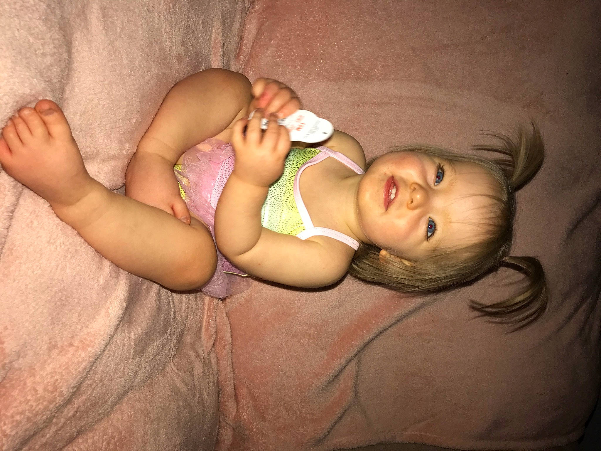 Joyce is registered to the contest to win money with this photo: arm, baby, child, ear, finger, foot, fun, hand, joint, leg, mouth, muscle, neck, person, photography, skin, toddler, toe