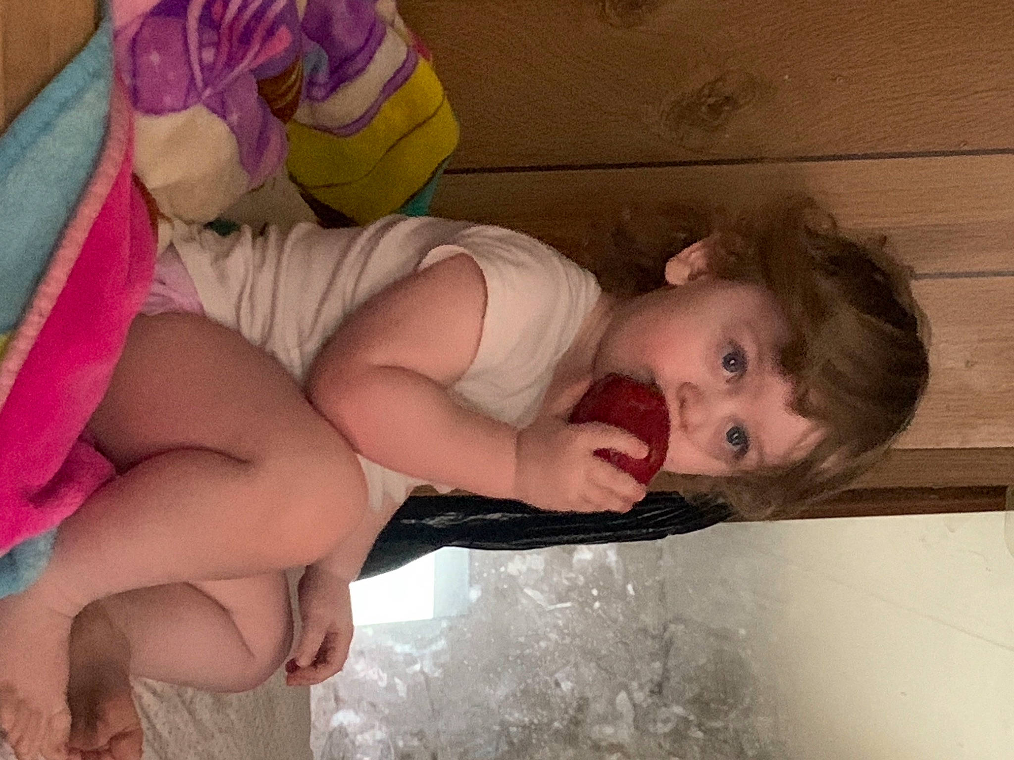 Laura joined the competition — help win amazing prizes! bathing, black_hair, chest, comfort, facial_expression, finger, fun, hand, human_body, joint, knee, lap, leg, mouth, person, pink, skin, textile, thigh, trunk