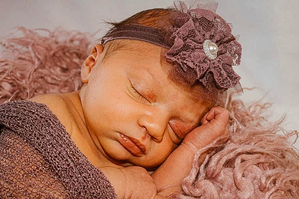 Oaklyn joined the competition — help win amazing prizes! baby, baby_sleeping, cheek, comfort, ear, eye, eyebrow, eyelash, hair, happy, head, headband, headgear, headpiece, iris, lip, neck, person, skin, textile