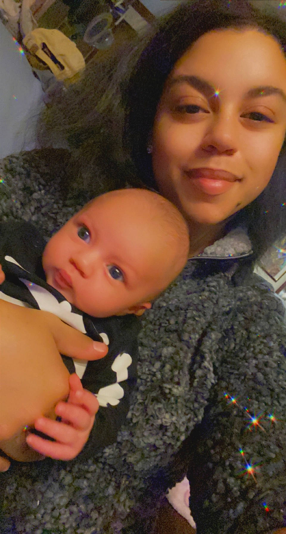 Oaklyn is registered to the contest to win money with this photo: cheek, chin, doll, eye, eyebrow, eyelash, face, facial_expression, forehead, gesture, hairstyle, head, iris, joy, lip, military_camouflage, mouth, nose, person, skin