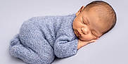 Sangsehang joined the competition — help win amazing prizes! baby, blanket, blue, child, closed_eyes, cozy, cute, face, hands, head, infant, knitwear, newborn, peaceful, portrait, resting, sleeping, small, soft_texture, studio