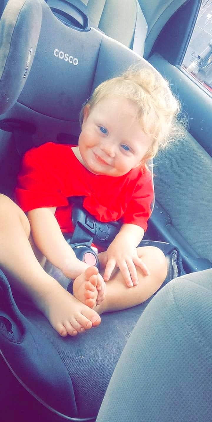 Carson joined the competition — help win amazing prizes! azure, baby, baby_toddler_clothing, car_seat, car_seat_cover, comfort, cool, electric_blue, finger, fun, gesture, happy, joy, knee, person, skin, smile, steering_wheel, thigh, thumb