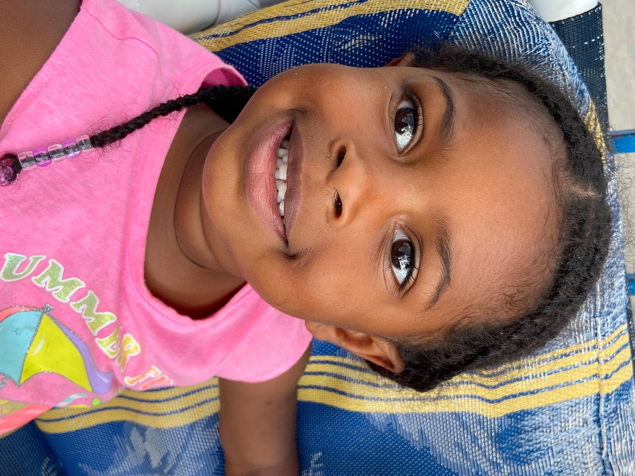 Taeya is registered to the contest to win money with this photo: blue, cheek, chin, clothing, cool, eye, eyebrow, eyelash, face, happy, hat, headgear, iris, joy, lip, mouth, neck, nose, organ, person