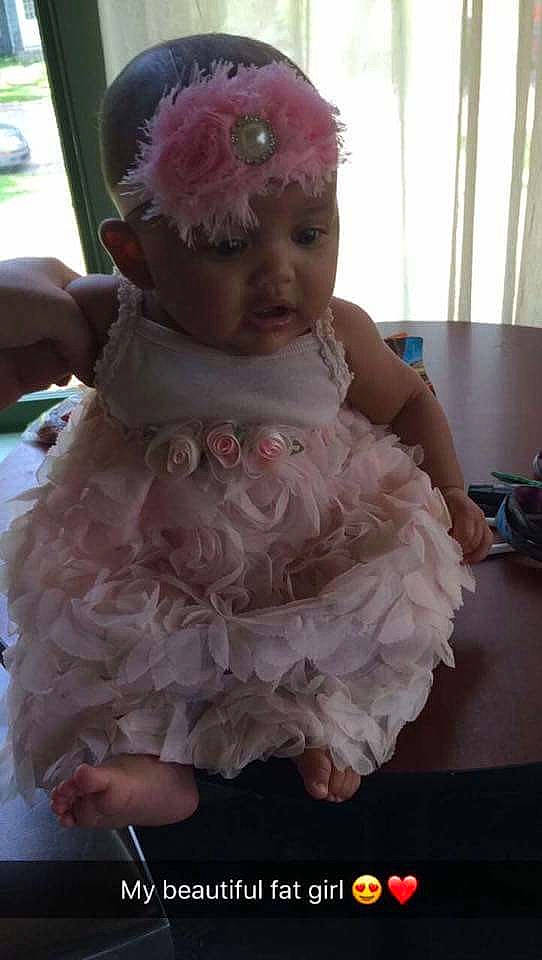 De'Lyla is registered to the contest to win money with this photo: child, costume, hair_accessory, head, headgear, infant, person, product, textile, toddler