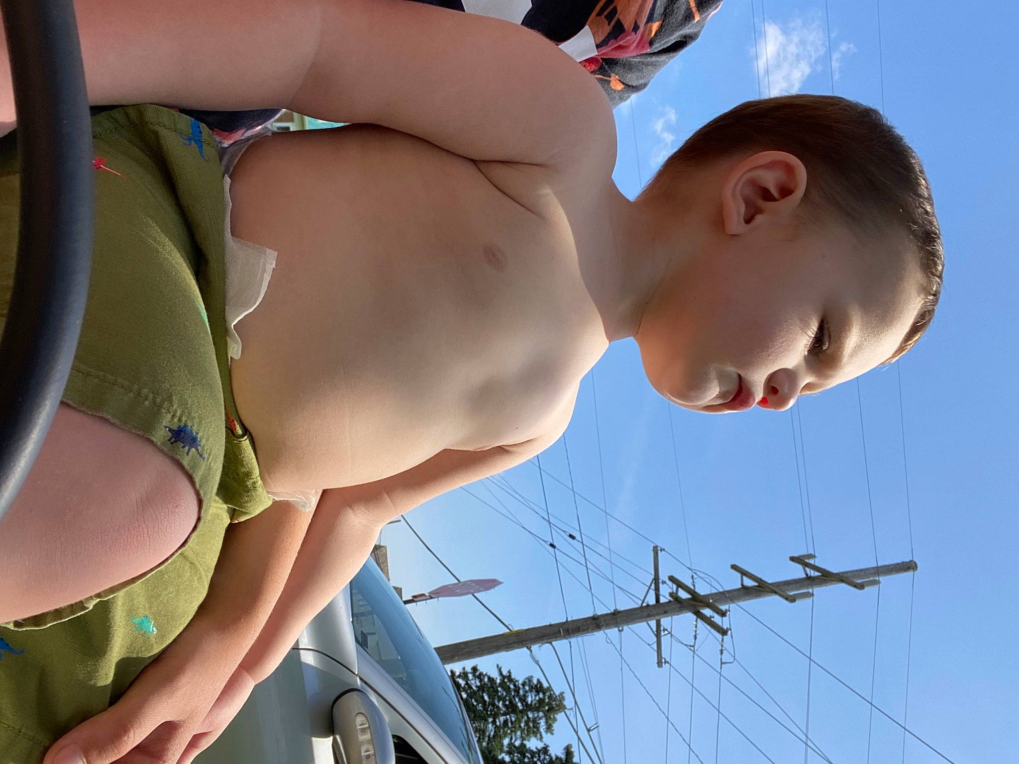 Bennett is registered to the contest to win money with this photo: abdomen, azure, barechested, beauty, chest, daytime, elbow, happy, hat, human_leg, leisure, light, navel, person, photograph, sky, swimwear, thigh, trunk, undergarment