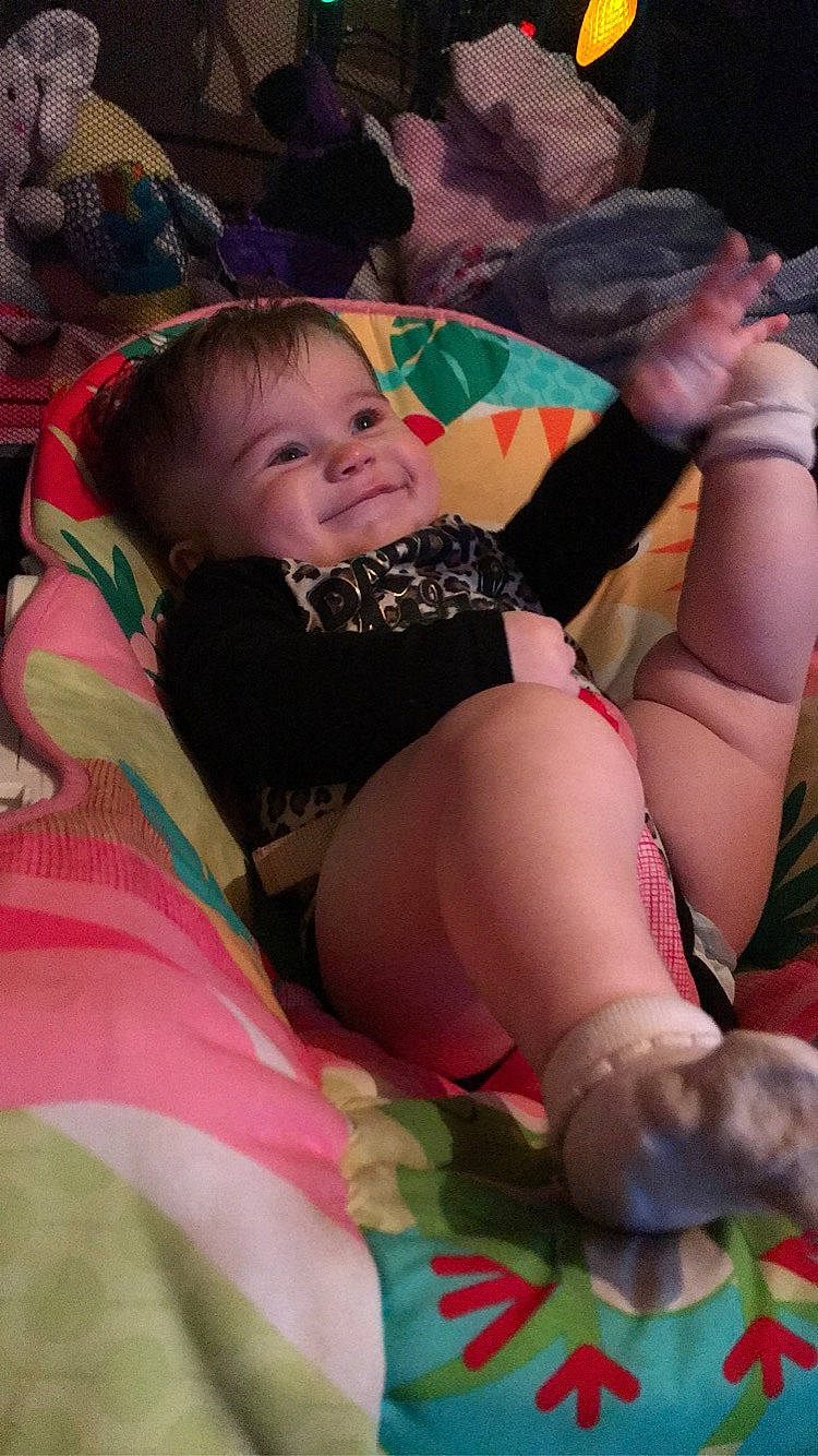 Maven joined the competition — help win amazing prizes! baby, comfort, finger, fun, grass, happy, human_body, joy, knee, lap, leg, leisure, mouth, person, pink, shorts, smile, sock, thigh, thumb