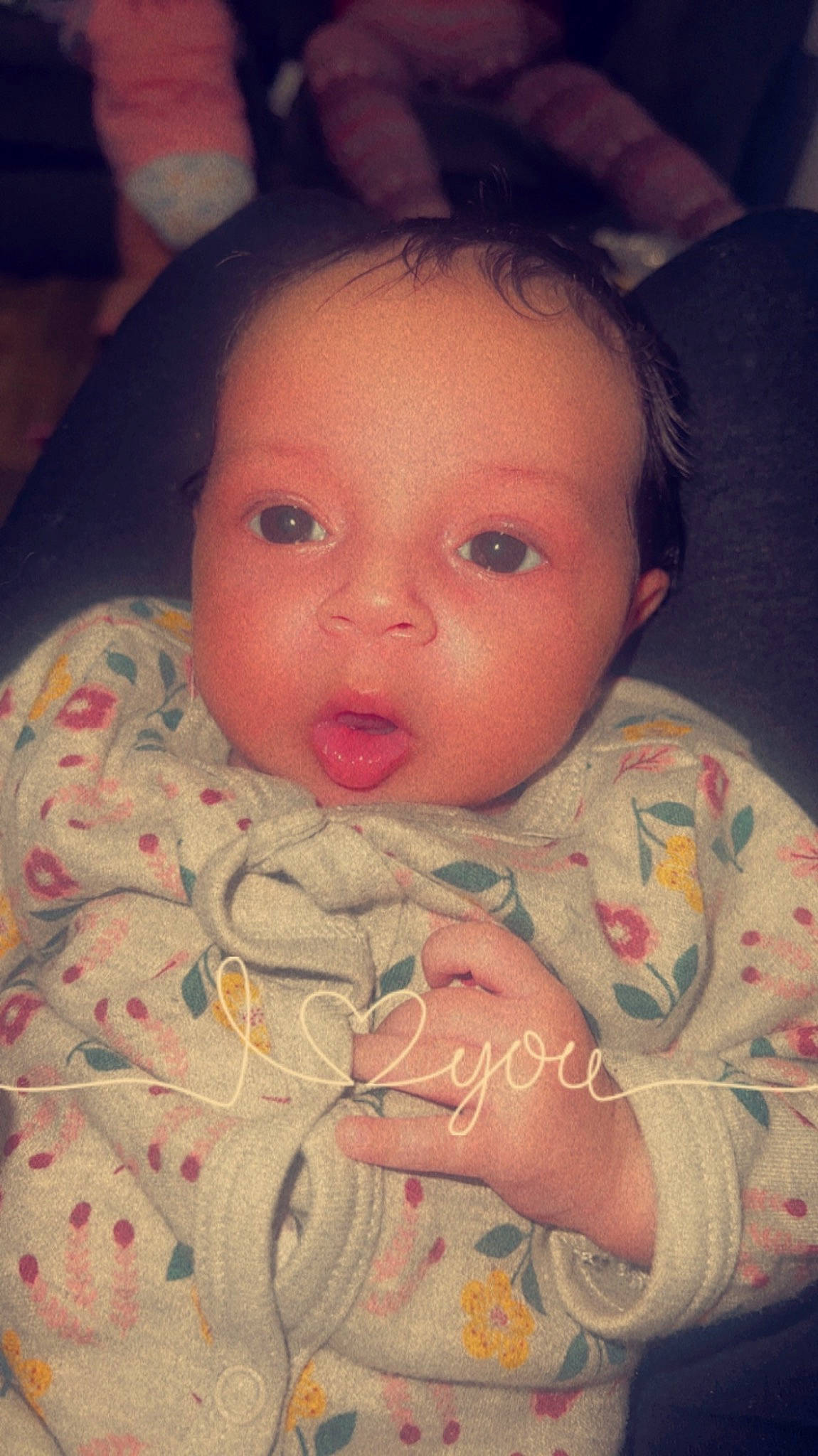 Harmony is registered to the contest to win money with this photo: baby, cheek, chin, comfort, ear, eyebrow, eyelash, facial_expression, finger, forehead, human_body, iris, lip, mouth, neck, nose, person, skin, sleeve, smile