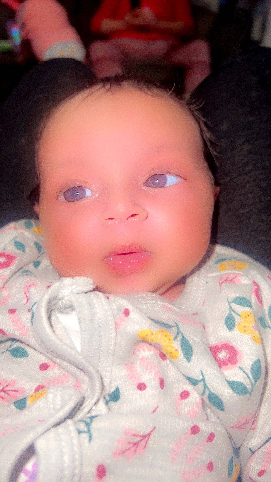 Harmony joined the competition — help win amazing prizes! baby, baby_toddler_clothing, cheek, child, chin, doll, ear, eyebrow, eyelash, facial_expression, forehead, human_body, iris, lip, mouth, nose, person, pink, skin, sleeve