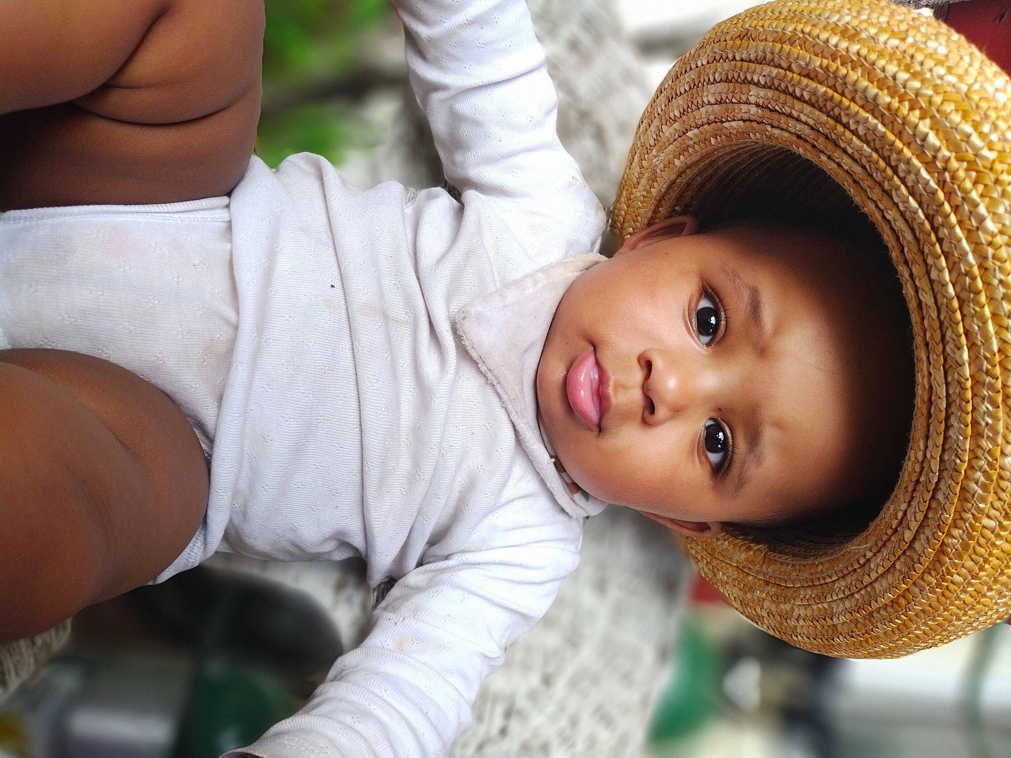 Nova joined the competition — help win amazing prizes! baby, beauty, cap, child, eye, gesture, grass, happy, hat, head, knee, leisure, people_in_nature, person, plant, skin, smile, sun_hat, toddler, tree