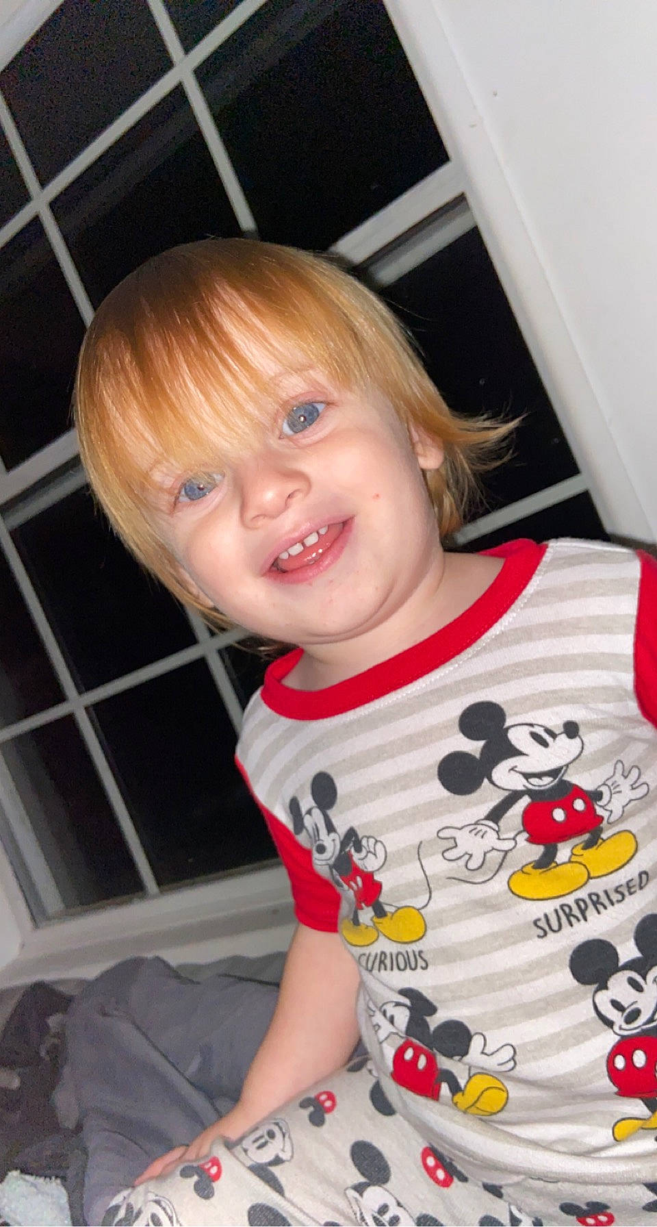 Alonzo joined the competition — help win amazing prizes! active_shirt, baby_toddler_clothing, bangs, blond, carmine, cheek, child, chin, face, fun, hairstyle, happy, joy, lip, mouth, organ, person, sleeve, smile, surfer_hair