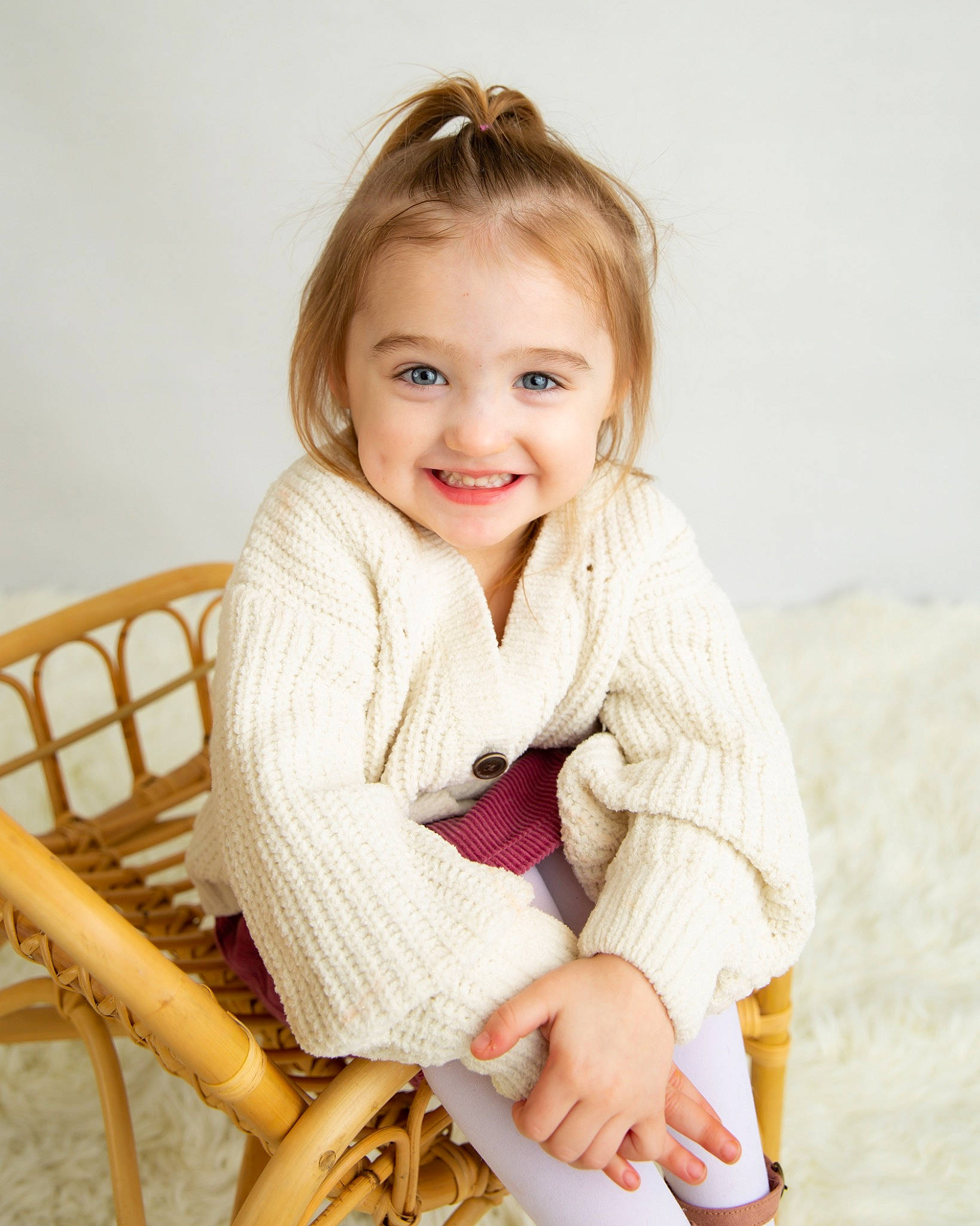Paisley joined the competition — help win amazing prizes! arm, baby_toddler_clothing, brown_hair, chair, child, comfort, flash_photography, hair, happy, human_leg, joy, knee, lap, pattern, person, sitting, skin, sleeve, smile, thigh