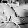 Lyam participe au concours pour gagner de l'argent avec cette photo : baby, newborn, sleeping, infant, black_and_white, closeup, face, hand, skin, soft, blanket, peaceful, calm, portrait, indoors, child, rest, cute, tiny, newborn_baby