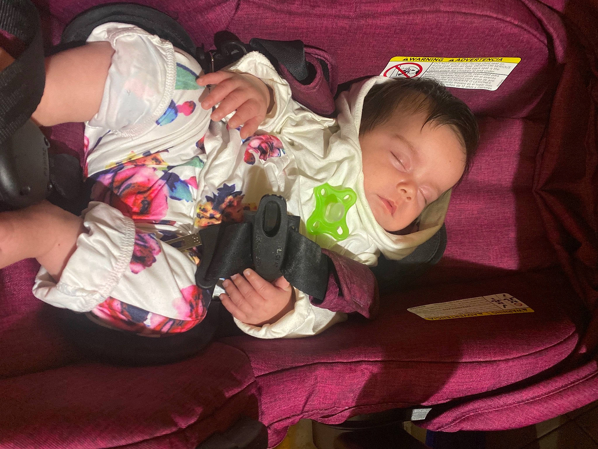 Ada-james is registered to the contest to win money with this photo: baby, baby_carriage, baby_products, baby_toddler_clothing, carmine, cheek, child, comfort, finger, fun, lap, magenta, nail, person, pink, room, sitting, thigh, thumb, toddler