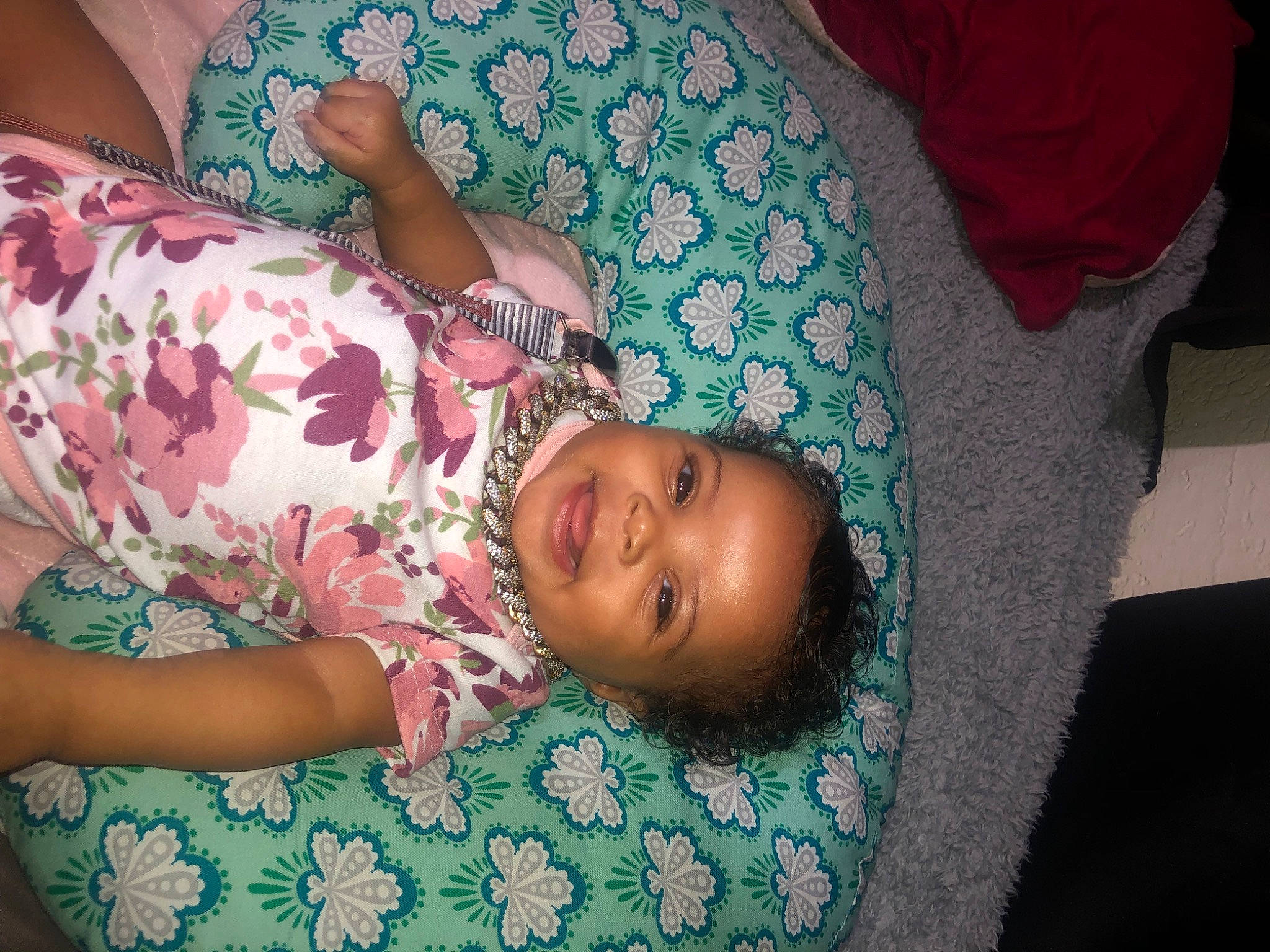 Naja joined the competition — help win amazing prizes! arm, cheek, child, comfort, elbow, finger, gesture, grass, hand, happy, human_body, joy, mouth, nose, pattern, person, skin, smile, thigh, toddler