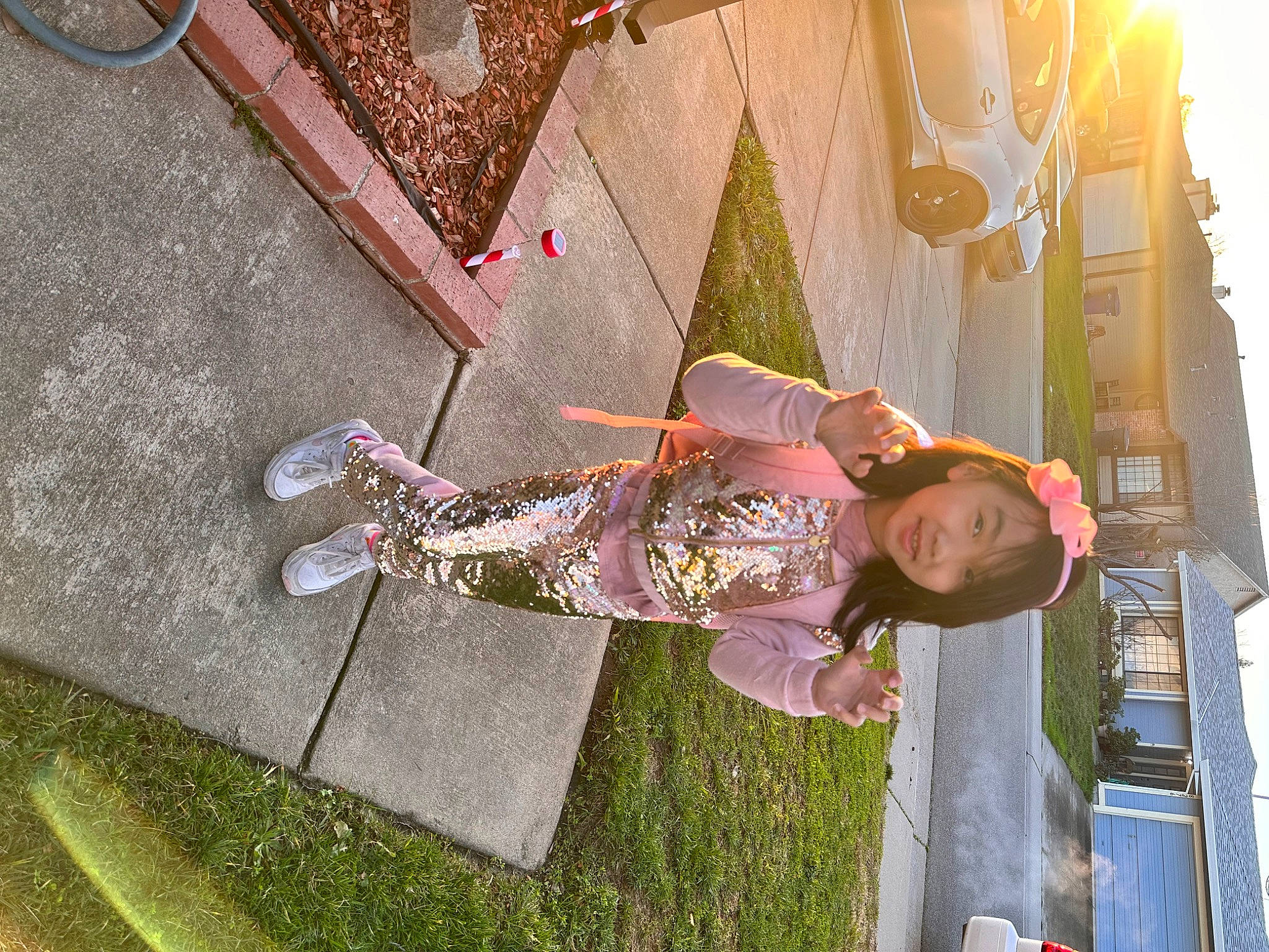 Amina joined the competition — help win amazing prizes! child, city, fun, grass, happy, house, joy, leisure, person, plant, smile, toddler, tree, visual_arts