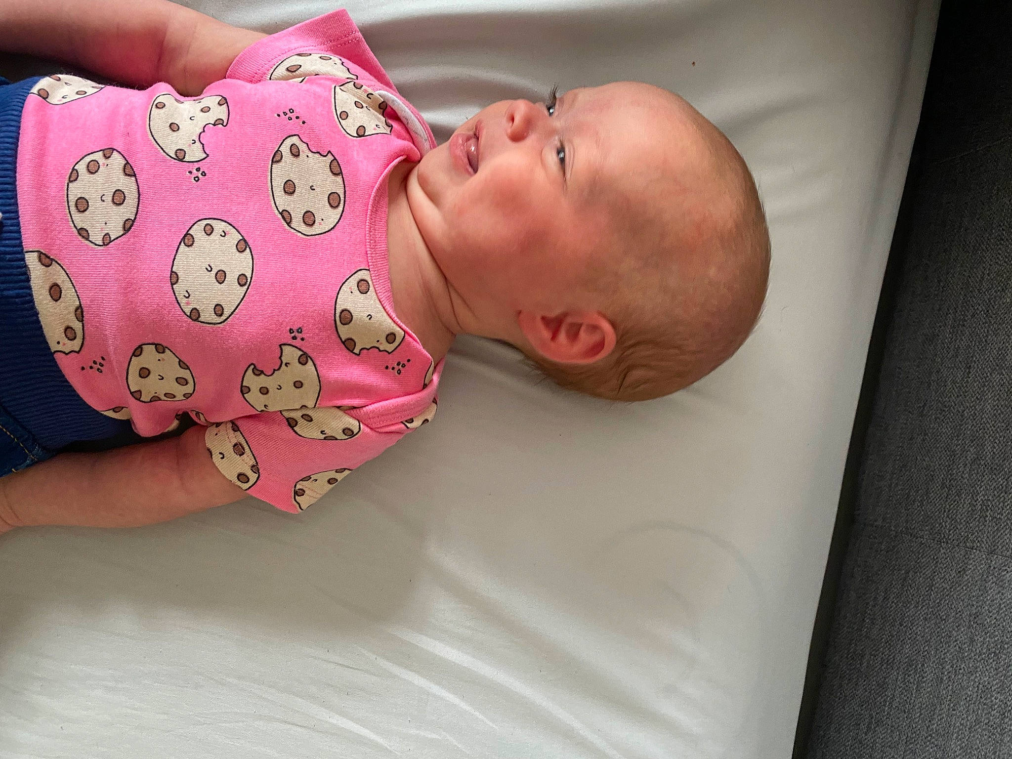 Katerina is registered to the contest to win money with this photo: baby, baby_products, baby_sleeping, baby_toddler_clothing, bedtime, cheek, child, comfort, elbow, linens, magenta, pattern, person, room, skin, sleep, sleeve, toddler