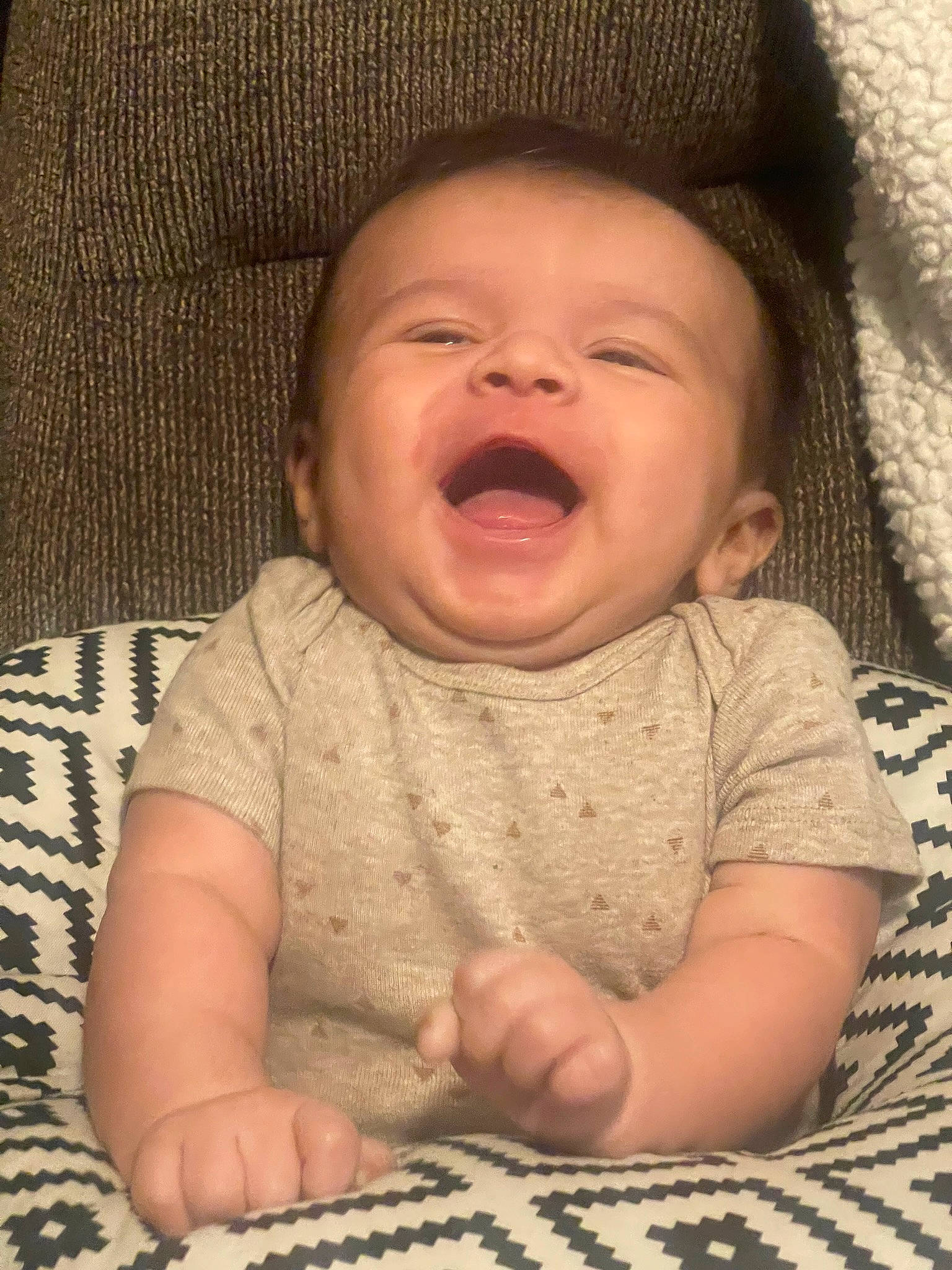 Juan joined the competition — help win amazing prizes! baby, baby_toddler_clothing, cheek, chin, clothing, comfort, eye, eyebrow, face, facial_expression, finger, head, headwear, iris, lip, mammal, mouth, nose, person, skin
