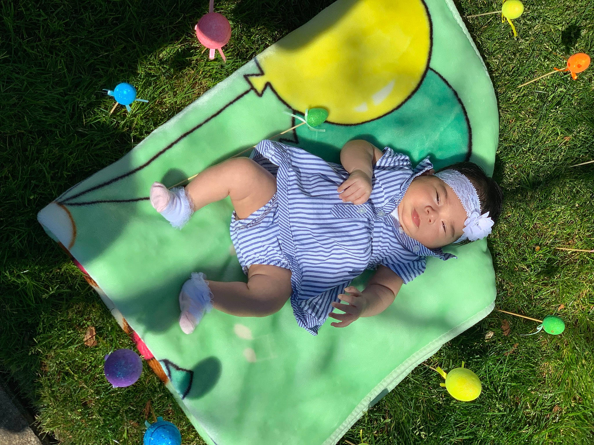 Aileen joined the competition — help win amazing prizes! child, fun, grass, green, headwear, leaf, leisure, person, photography, play, world