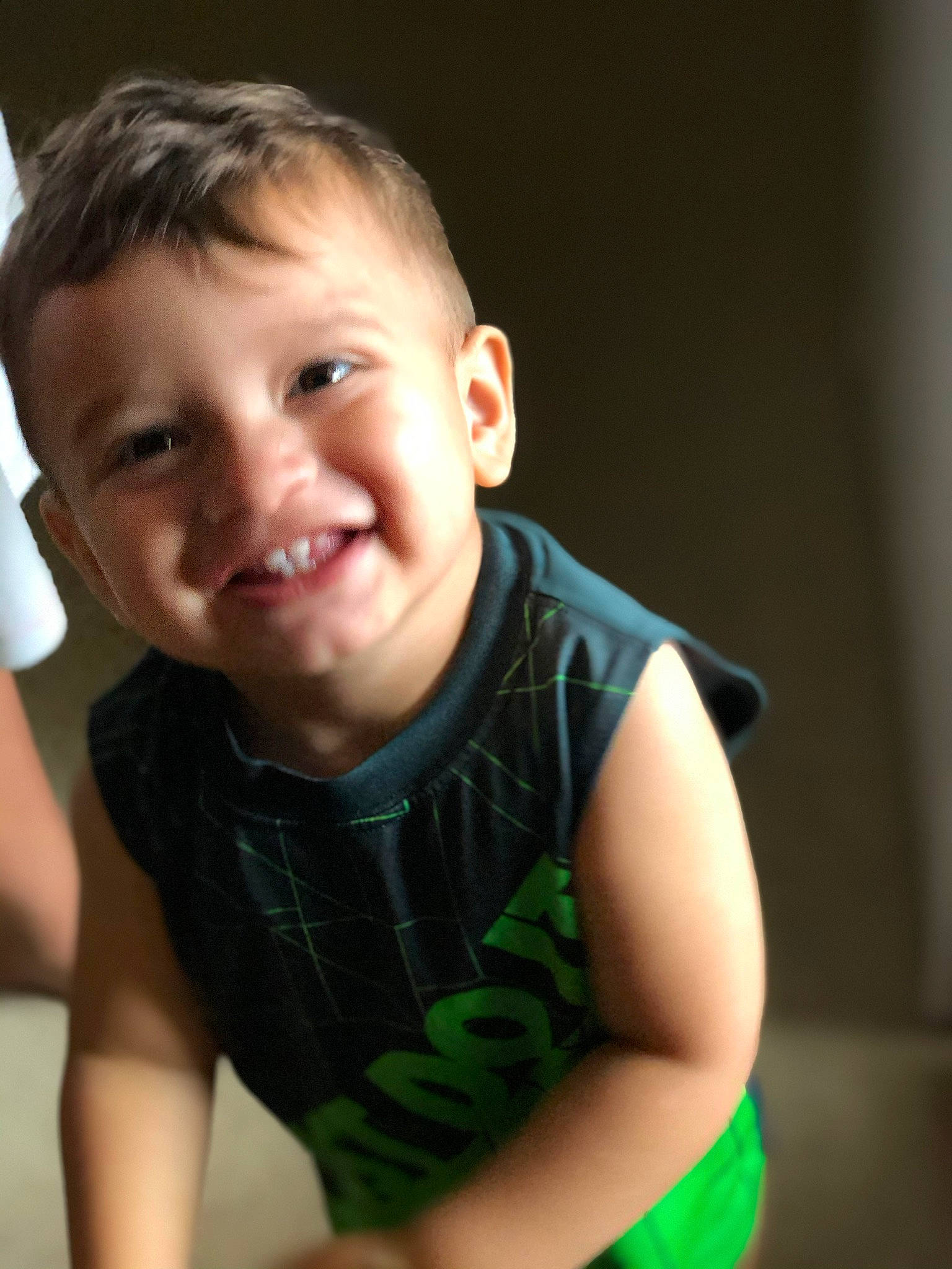 Aiden joined the competition — help win amazing prizes! arm, cheek, child, chin, cool, eye, face, facial_expression, fun, green, hair, hairstyle, happy, head, joy, nose, person, photography, skin, smile