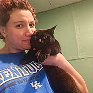 Shuri is registered to the contest to win money with this photo: abyssinian, accessories, animal, blackcat, cat, clothing, face, glasses, hair, head, kitten, lady, manx, person, pet, photography, portrait, selfie, siamese, t_shirt