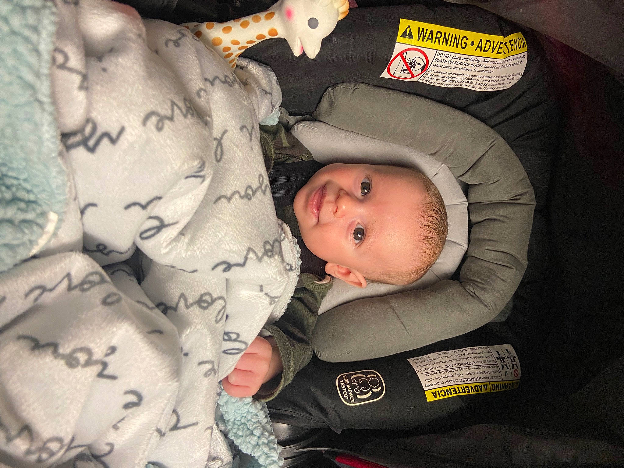Leonardo joined the competition — help win amazing prizes! baby, baby_carriage, baby_products, baby_safety, baby_sleeping, baby_toddler_clothing, bedtime, car_seat, carmine, cheek, child, comfort, linens, nap, pattern, person, room, sleep, sleeve, smile