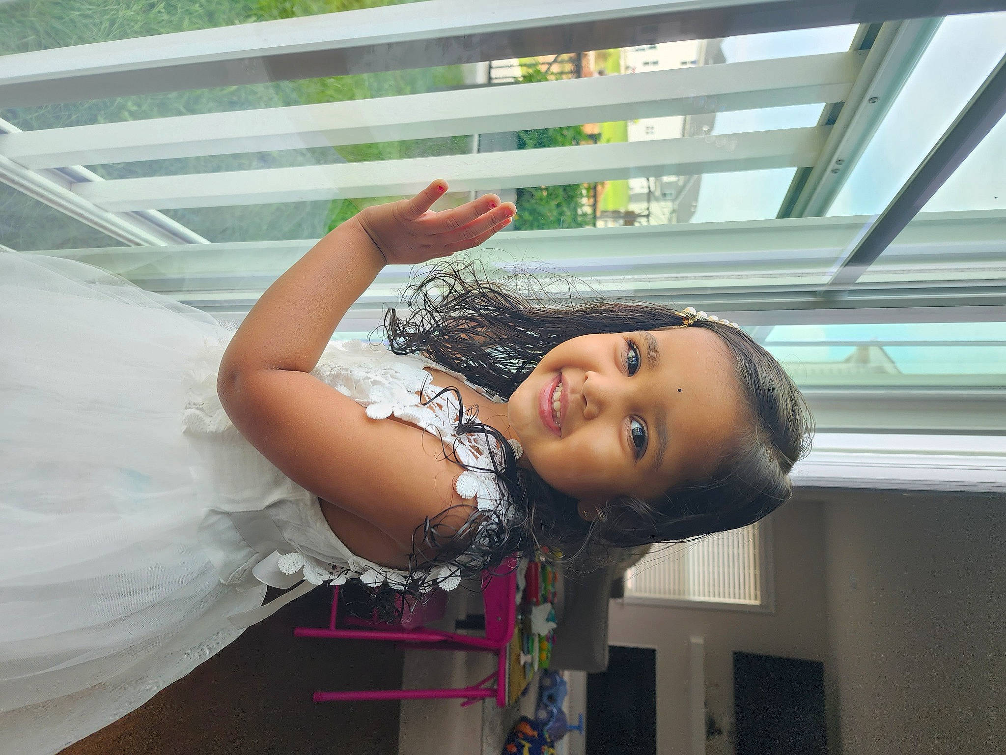 Miraya joined the competition — help win amazing prizes! child, elbow, event, fashion_design, fun, happy, joy, leisure, person, smile, toddler, window, wrist