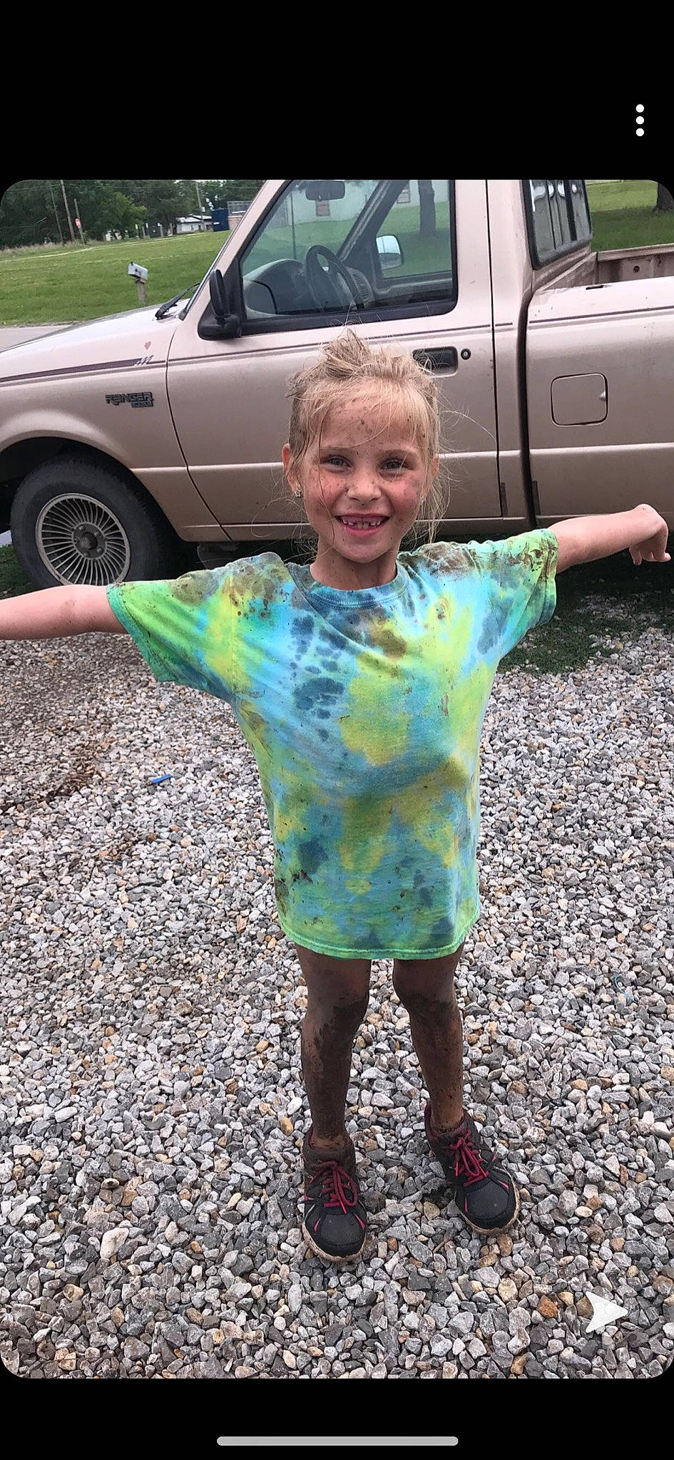 Haelee joined the competition — help win amazing prizes! automotive_exterior, car, family_car, joy, person, vehicle, vehicle_door