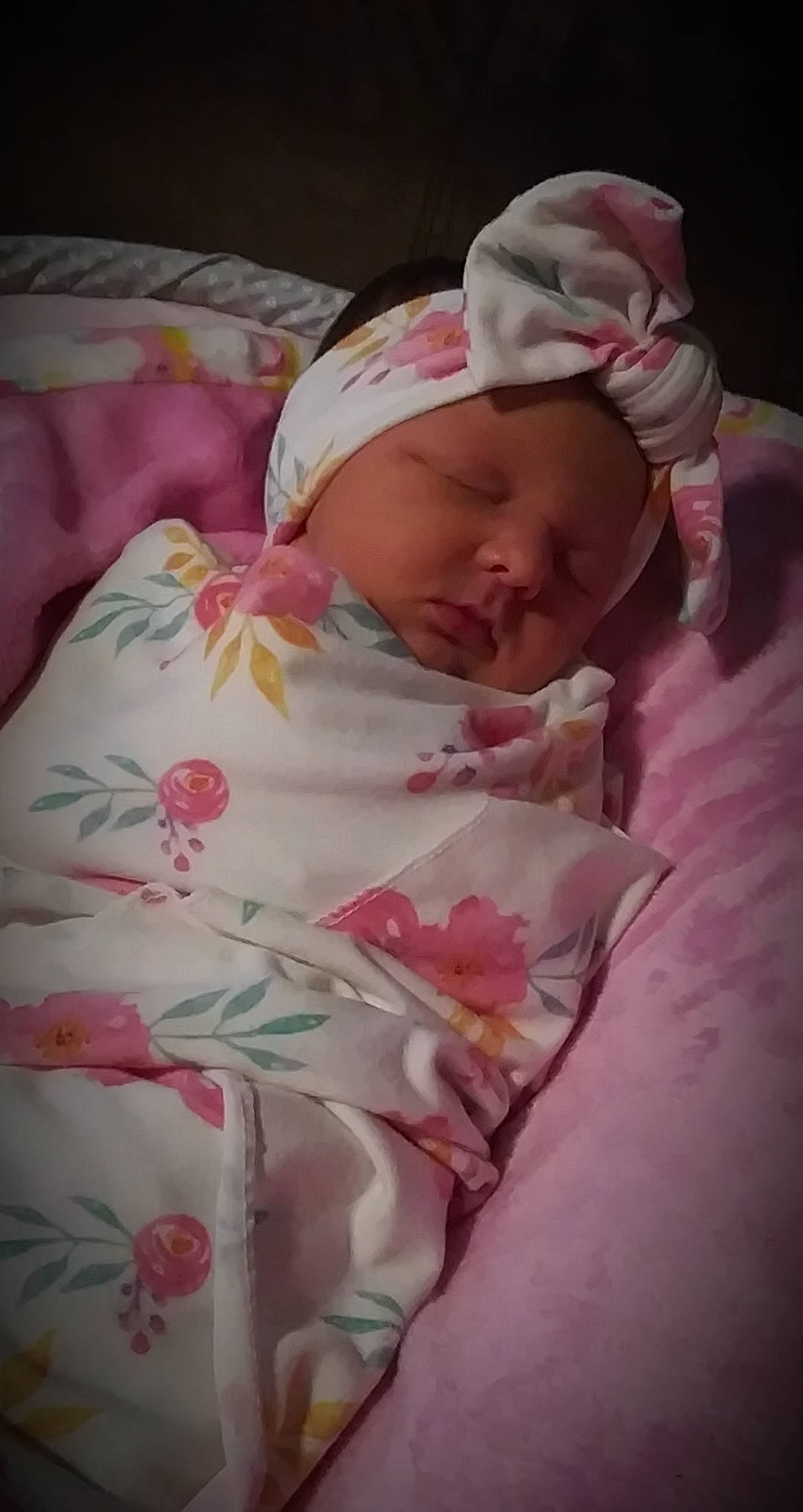 A'Layla Ann joined the competition — help win amazing prizes! baby, bedtime, birth, cheek, child, childbirth, nap, person, pink, sleep, textile, toddler