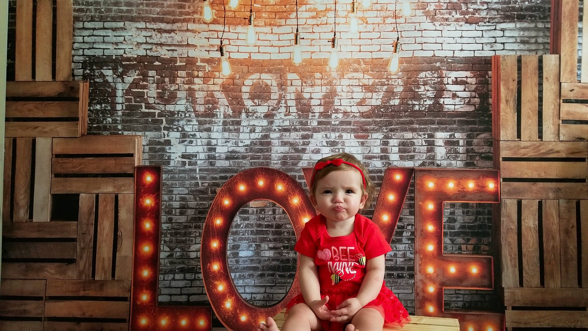 Emma Rose joined the competition — help win amazing prizes! brick, brickwork, child, happy, person, smile, wall, window