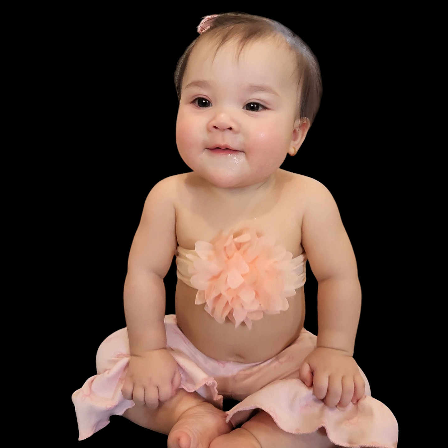 Virginia joined the competition — help win amazing prizes! accessories, baby, bodypart, clothing, dress, face, finger, flower, flowerarrangement, flowerbouquet, hand, happy, head, newborn, person, photography, plant, portrait, sitting, smile