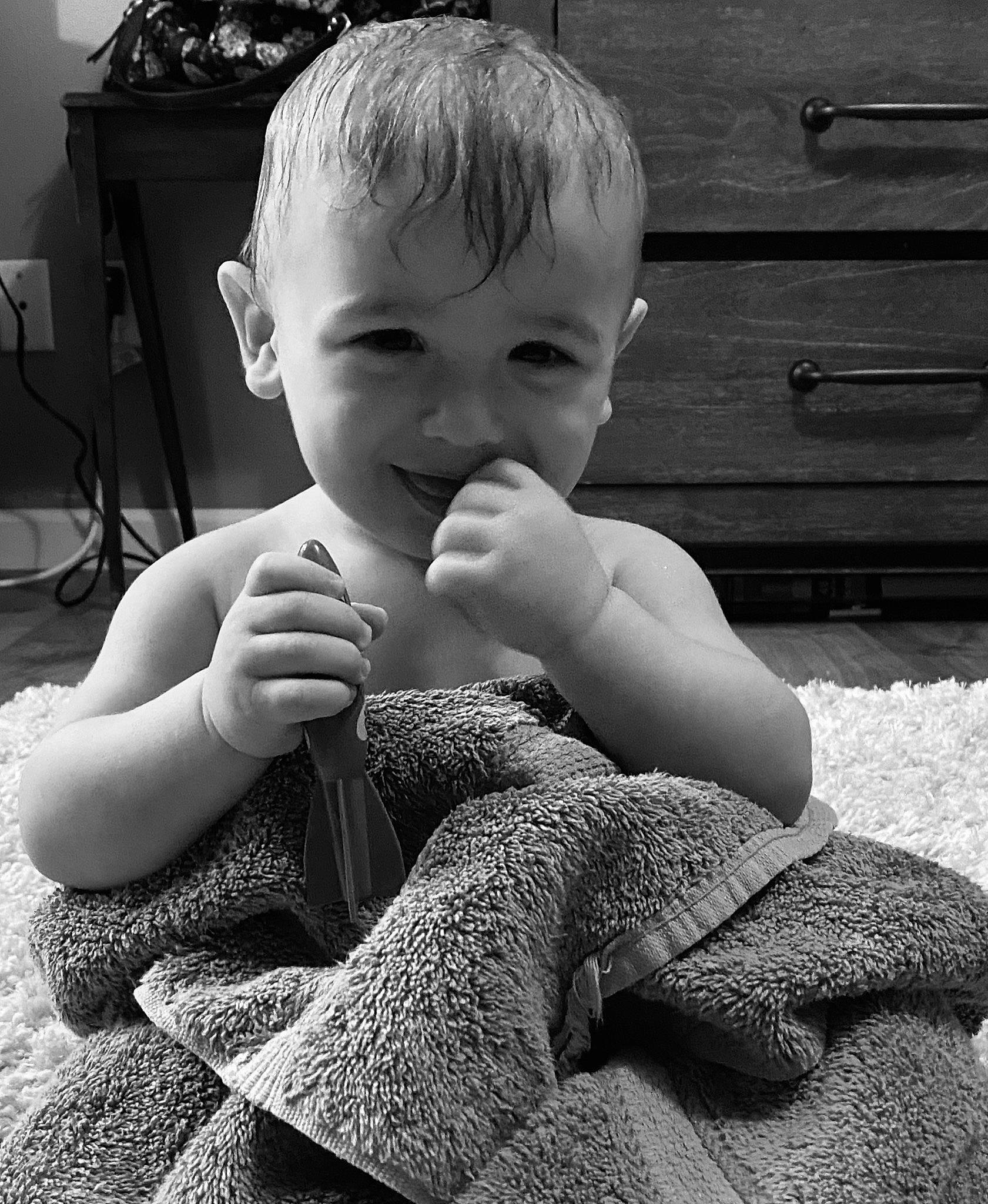 Kaesen joined the competition — help win amazing prizes! baby, black, black_and_white, cheek, child, eye, face, finger, hand, joy, monochrome, monochrome_photography, nose, person, photograph, photography, play, sitting, snapshot, style