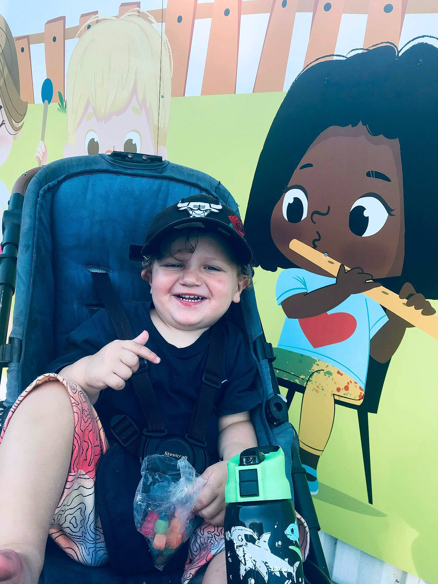 Thomas joined the competition — help win amazing prizes! azure, child, cool, electric_blue, event, facial_expression, friendship, fun, gesture, happy, jewellery, joy, leisure, necklace, person, personal_protective_equipment, recreation, smile, t_shirt, toddler