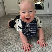 Jackson joined the competition — help win amazing prizes! accessories, baby, bag, bodypart, chair, clothing, crawling, face, finger, footwear, furniture, hand, handbag, happy, head, pants, person, photography, portrait, shoe