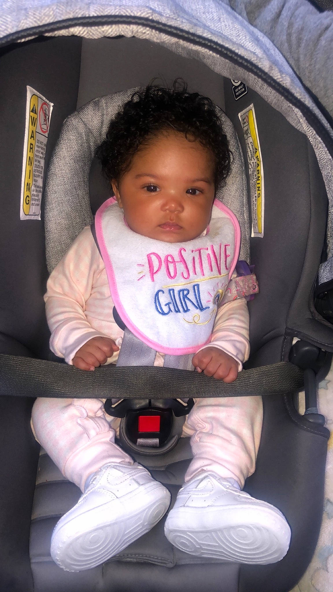 Keziah joined the competition — help win amazing prizes! auto_part, baby, baby_carriage, baby_products, baby_safety, baby_toddler_clothing, car_seat, chair, cheek, child, comfort, fun, knee, lap, nail, person, product, sitting, skin, toddler