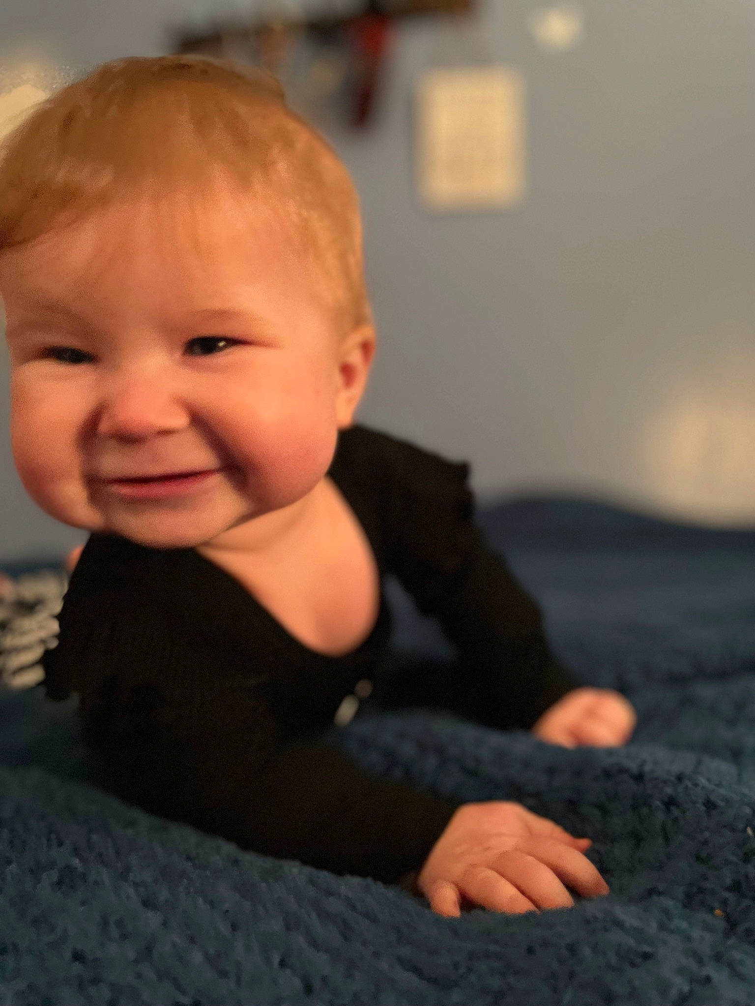 Justine joined the competition — help win amazing prizes! baby, baby_toddler_clothing, cheek, child, chin, comfort, eye, flash_photography, floor, flooring, fun, happy, iris, joy, nose, person, skin, sleeve, smile, standing