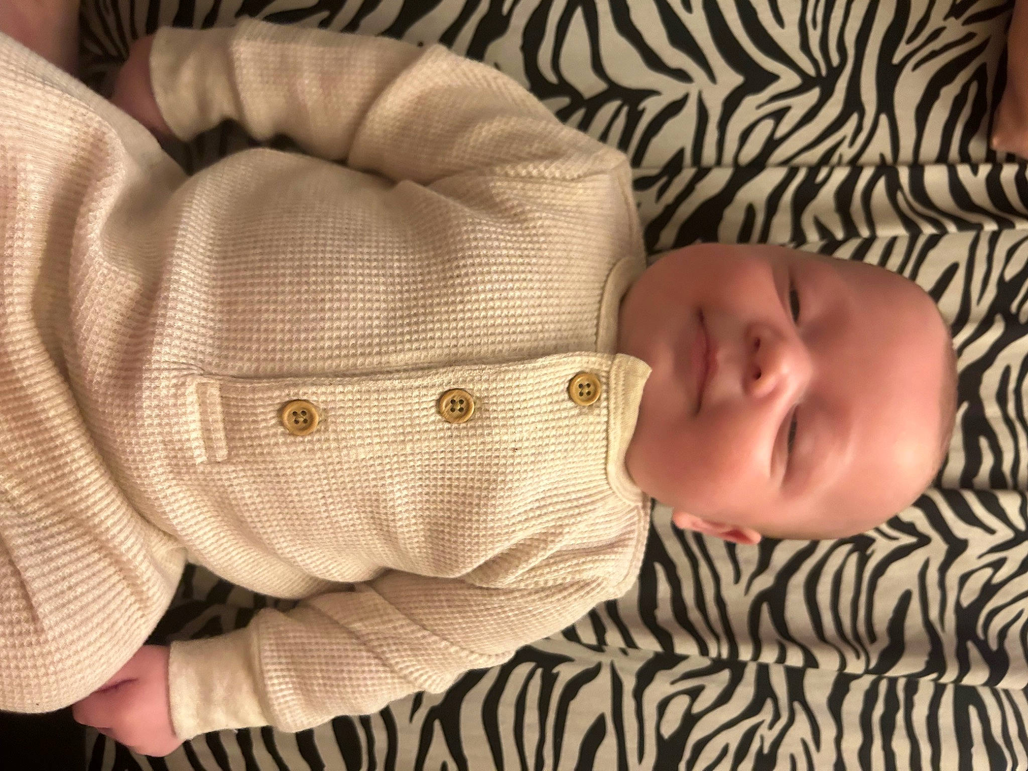 Paxton joined the competition — help win amazing prizes! baby, baby_sleeping, baby_toddler_clothing, cheek, child, comfort, finger, human, linens, mammal, nose, organ, pattern, person, product, skin, sleeve, textile, toddler, vertebrate