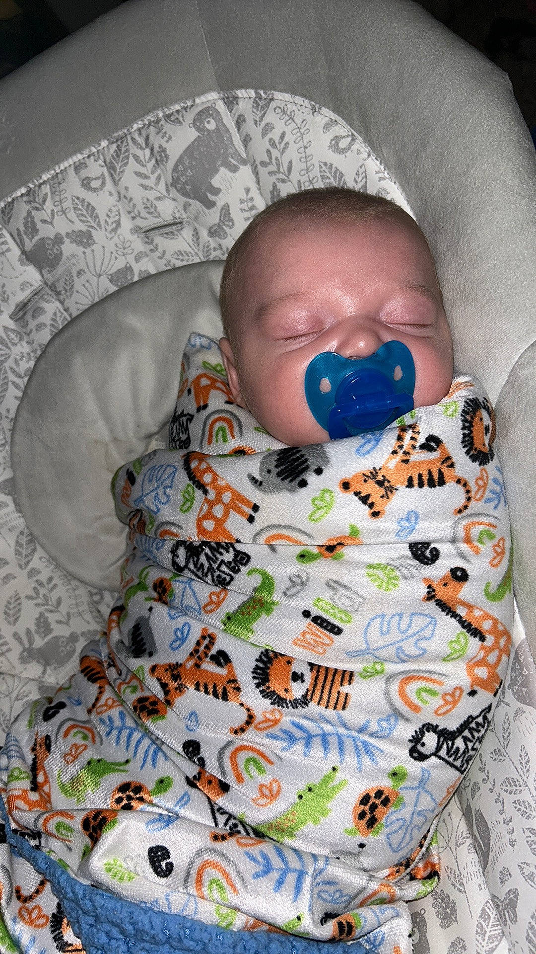 Paxton is registered to the contest to win money with this photo: baby, baby_products, baby_sleeping, baby_toddler_clothing, bedding, bedtime, child, comfort, face, facial_expression, linens, nap, pattern, person, room, skin, sleep, sleeve, textile, toddler