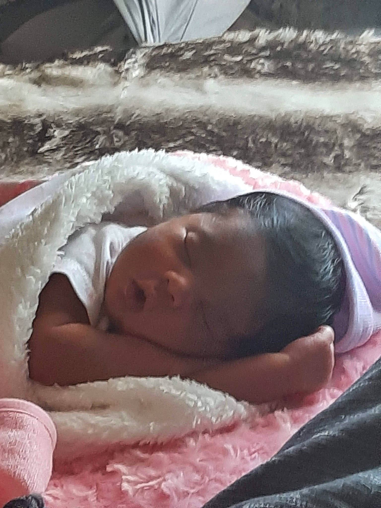 Sapphire is registered to the contest to win money with this photo: baby, bed, bed_sheet, bedding, bedroom, bedtime, child, cloud, comfort, eye, eyebrow, fur, happy, linens, nap, person, room, skin, sleep, toddler